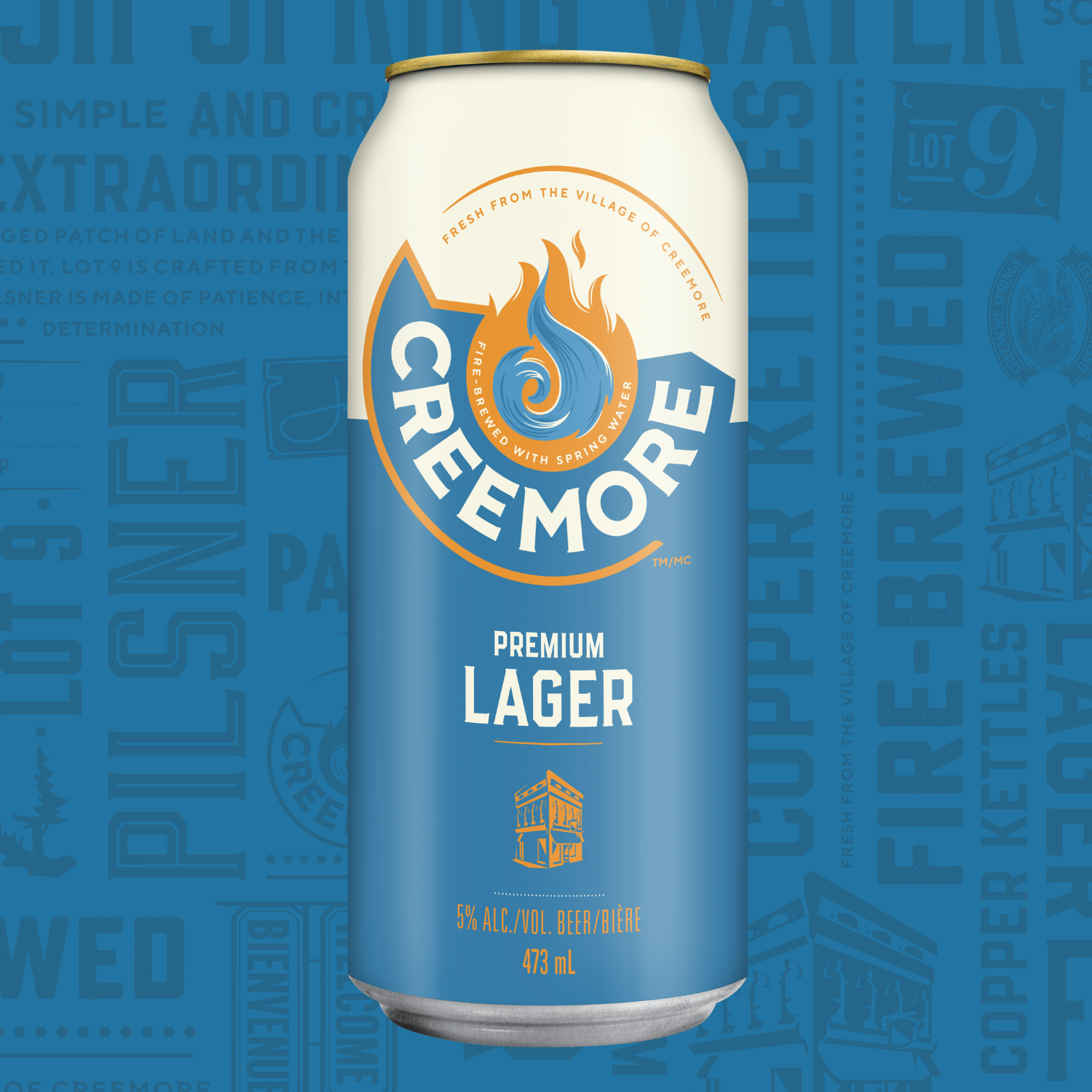 Premium Lager Creemore Springs Brewery